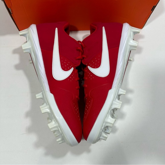 Nike Alpha Huarache Varsity Low MCS Red White - Picture 5 of 8